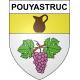 Adesivi stemma Pouyastruc adesivo