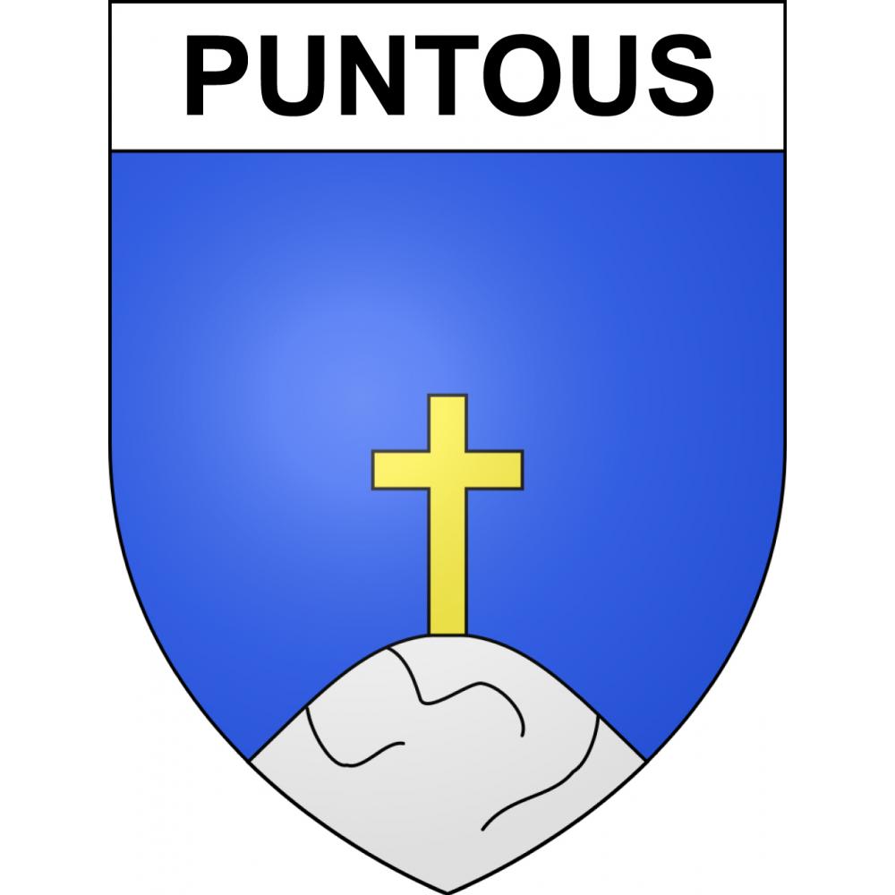 Adesivi stemma Puntous adesivo