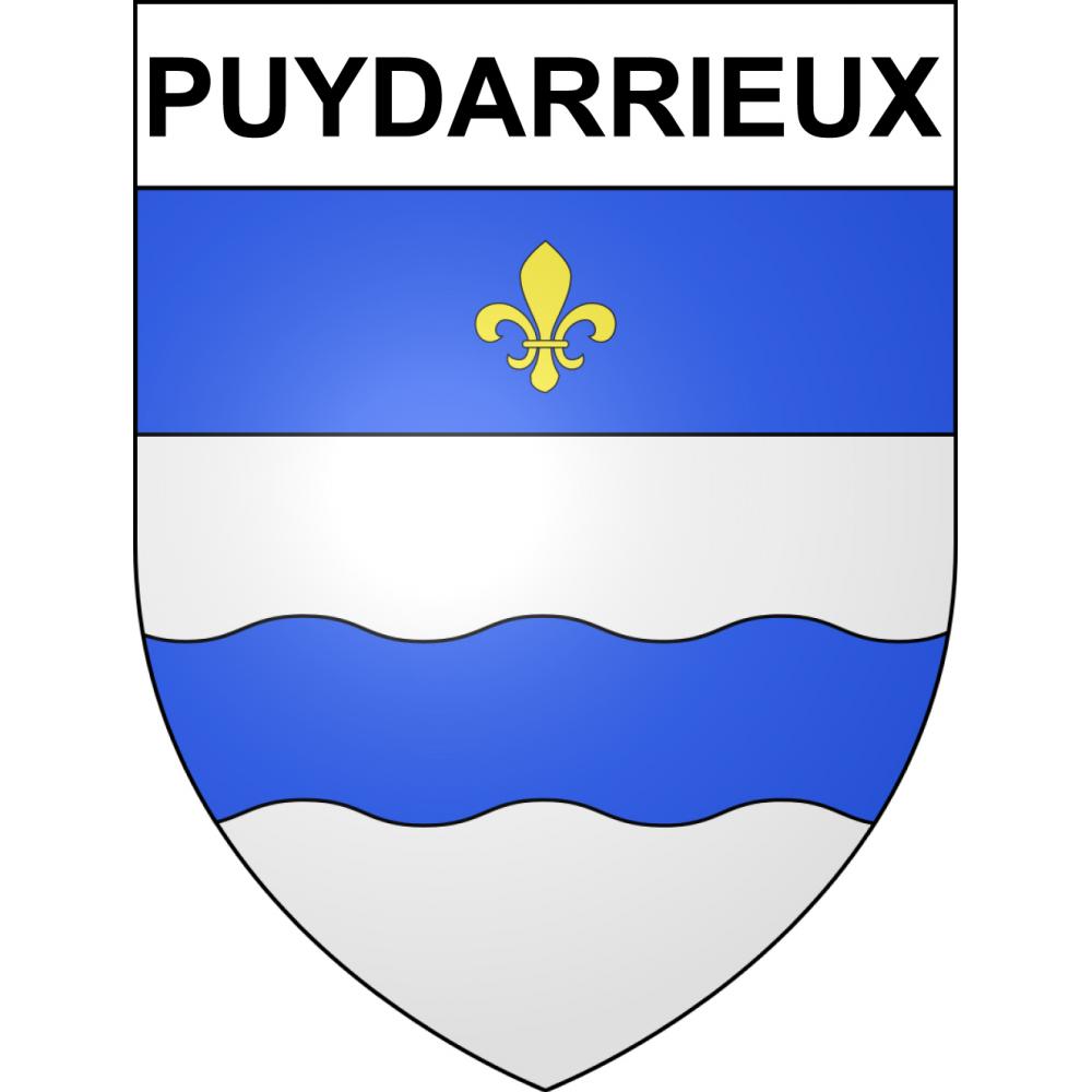 Stickers coat of arms Puydarrieux adhesive sticker
