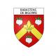 Baron 54 ville sticker blason écusson autocollant adhésif