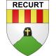 Recurt 65 ville sticker blason écusson autocollant adhésif