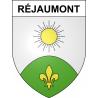 Pegatinas escudo de armas de Réjaumont adhesivo de la etiqueta engomada