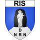Ris 65 ville sticker blason écusson autocollant adhésif