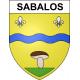 Sabalos Sticker wappen, gelsenkirchen, augsburg, klebender aufkleber