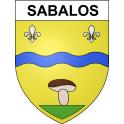 Baron 54 ville sticker blason écusson autocollant adhésif
