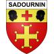 Stickers coat of arms Sadournin adhesive sticker