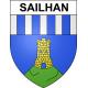 Stickers coat of arms Sailhan adhesive sticker