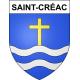 Adesivi stemma Saint-Créac adesivo