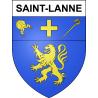Stickers coat of arms Saint-Lanne adhesive sticker