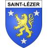 Saint-Lézer Sticker wappen, gelsenkirchen, augsburg, klebender aufkleber