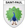 Saint-Paul Sticker wappen, gelsenkirchen, augsburg, klebender aufkleber