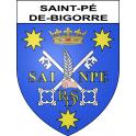 Stickers coat of arms Saint-Pé-de-Bigorre adhesive sticker