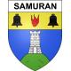Samuran 65 ville sticker blason écusson autocollant adhésif
