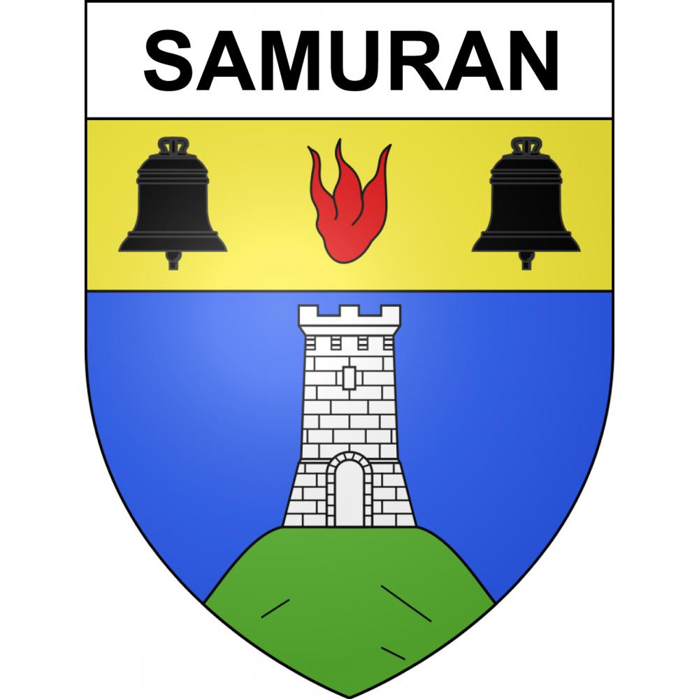 Adesivi stemma Samuran adesivo