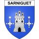 Sarniguet 65 ville sticker blason écusson autocollant adhésif