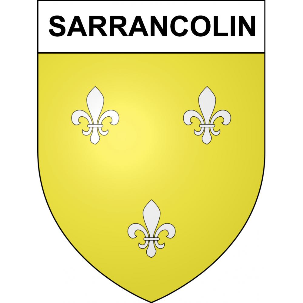 Sarrancolin Sticker wappen, gelsenkirchen, augsburg, klebender aufkleber