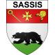 Adesivi stemma Sassis adesivo