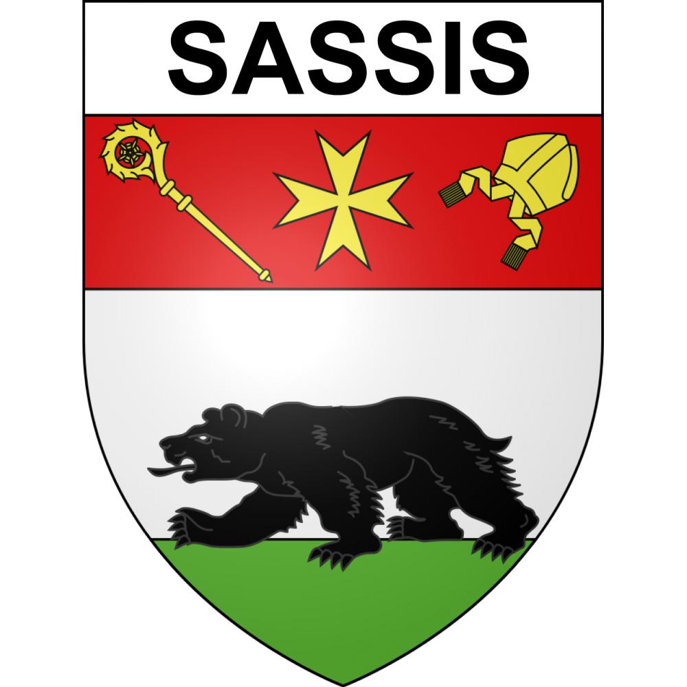 Adesivi stemma Sassis adesivo