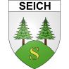 Pegatinas escudo de armas de Seich adhesivo de la etiqueta engomada