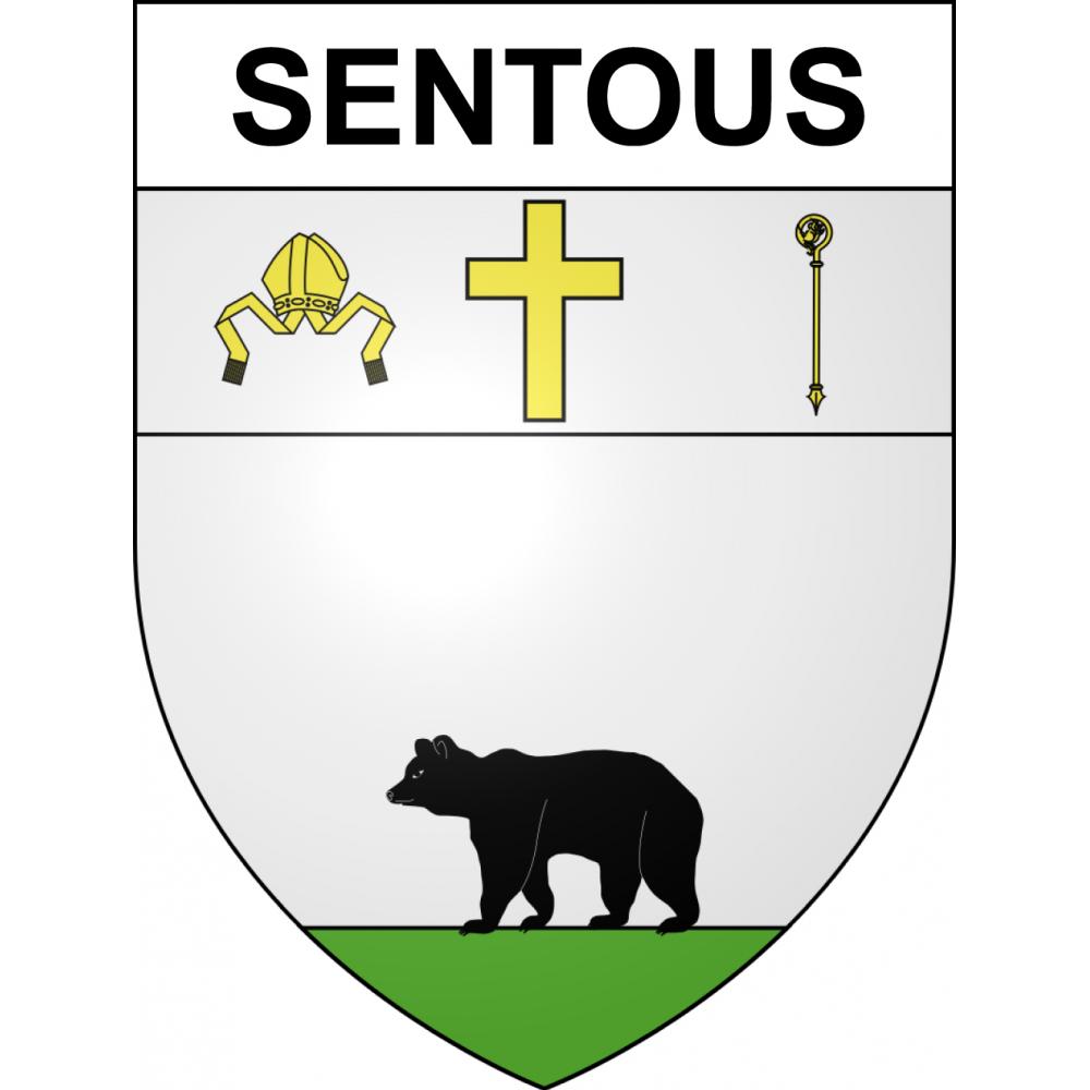 Sentous Sticker wappen, gelsenkirchen, augsburg, klebender aufkleber
