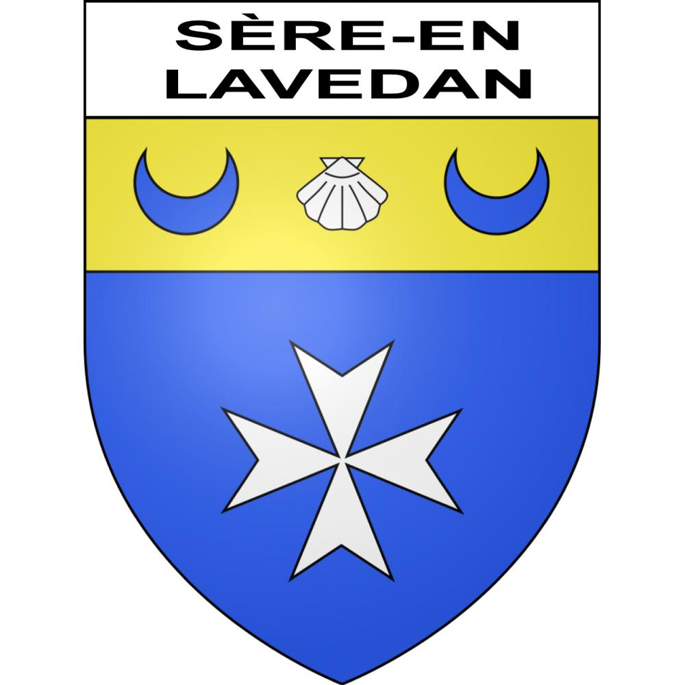 Adesivi stemma Sère-en-Lavedan adesivo