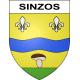 Sinzos Sticker wappen, gelsenkirchen, augsburg, klebender aufkleber