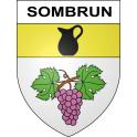 Adesivi stemma Sombrun adesivo
