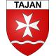 Tajan Sticker wappen, gelsenkirchen, augsburg, klebender aufkleber