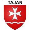Tajan Sticker wappen, gelsenkirchen, augsburg, klebender aufkleber