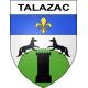 Talazac 65 ville sticker blason écusson autocollant adhésif