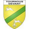 Stickers coat of arms Tournous-Devant adhesive sticker