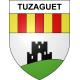 Tuzaguet 65 ville sticker blason écusson autocollant adhésif