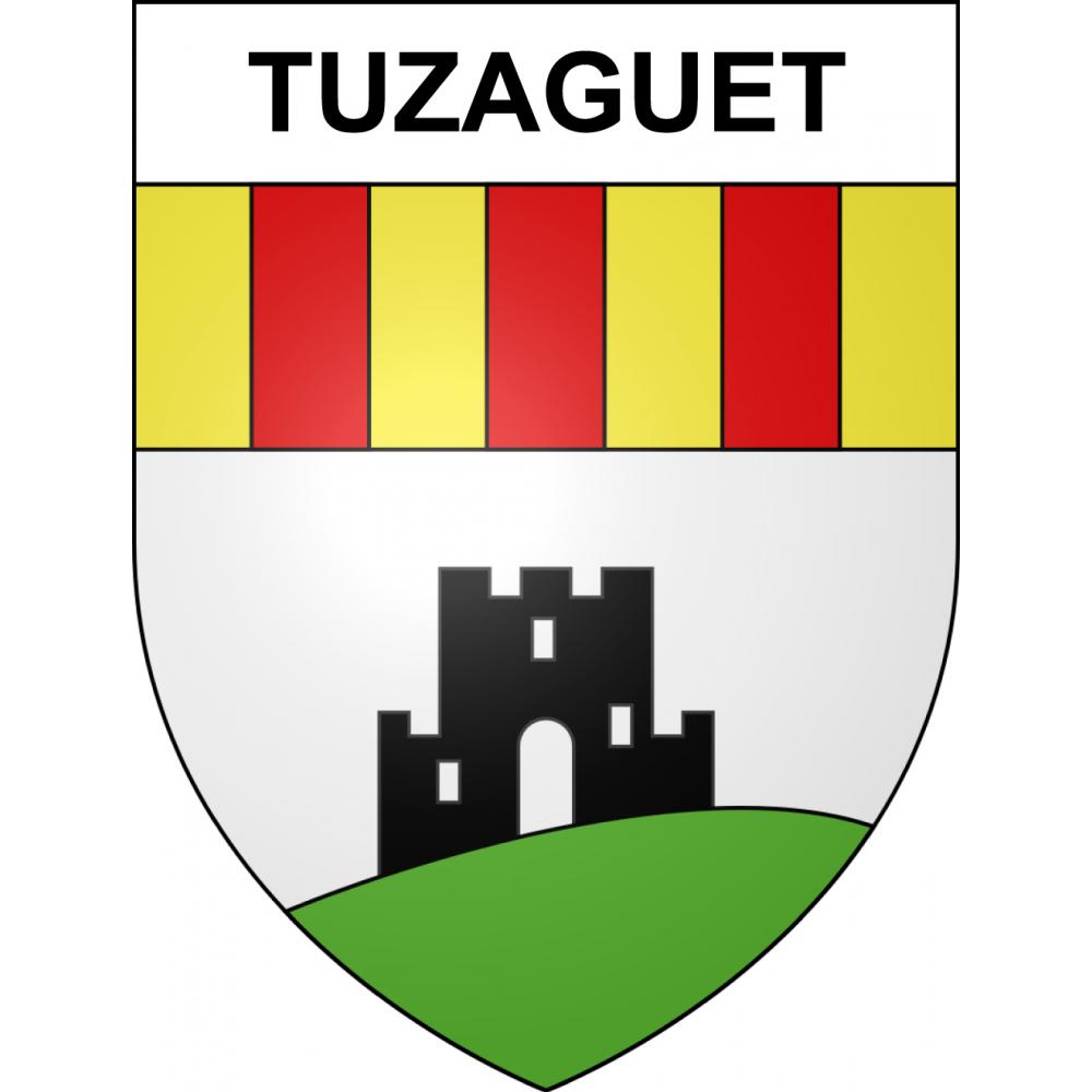 Tuzaguet Sticker wappen, gelsenkirchen, augsburg, klebender aufkleber