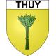 Pegatinas escudo de armas de Thuy adhesivo de la etiqueta engomada
