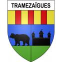 Stickers coat of arms Tramezaïgues adhesive sticker