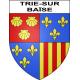 Trie-sur-Baïse 65 ville sticker blason écusson autocollant adhésif