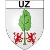 Uz 65 ville sticker blason écusson autocollant adhésif