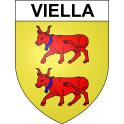 Stickers coat of arms Viella adhesive sticker