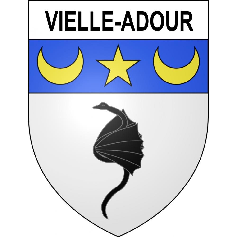 Vielle-Adour Sticker wappen, gelsenkirchen, augsburg, klebender aufkleber