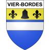 Stickers coat of arms Vier-Bordes adhesive sticker