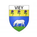 Stickers coat of arms Viey adhesive sticker