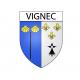 Vignec Sticker wappen, gelsenkirchen, augsburg, klebender aufkleber