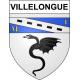 Adesivi stemma Villelongue adesivo