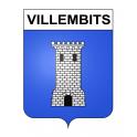 Stickers coat of arms Villembits adhesive sticker