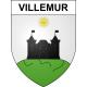 Villemur Sticker wappen, gelsenkirchen, augsburg, klebender aufkleber