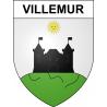 Villemur ville sticker blason écusson autocollant adhésif