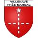 Villenave-près-Marsac 65 ville sticker blason écusson autocollant adhésif