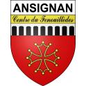 Ansignan Sticker wappen, gelsenkirchen, augsburg, klebender aufkleber
