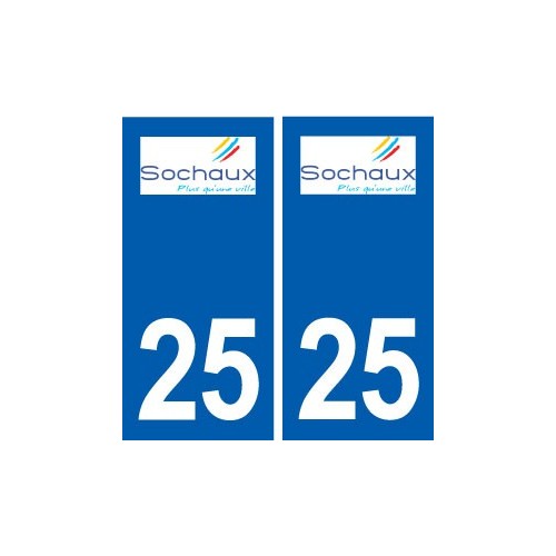 25 Sochaux logo autocollant plaque stickers