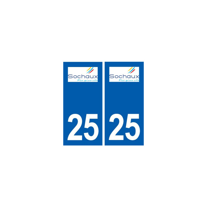 25 Sochaux logo autocollant plaque stickers